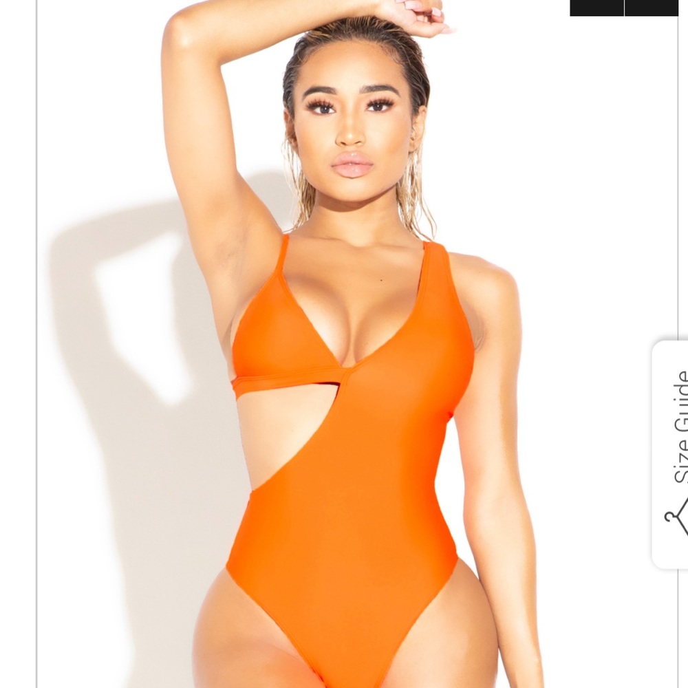 Brand new orange swimsuit!